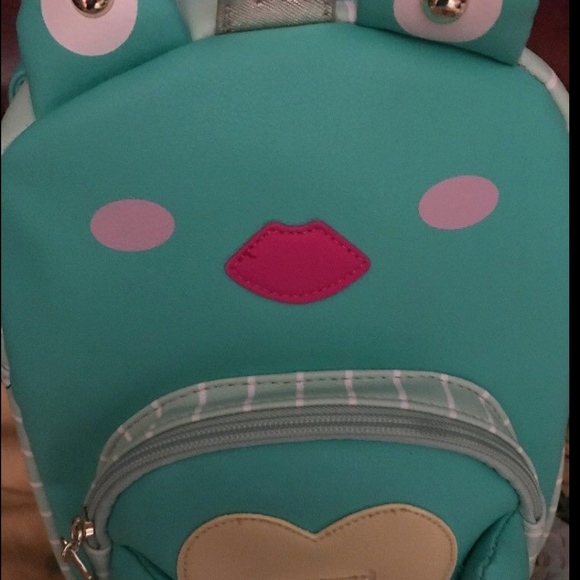 betsey johnson frog backpack